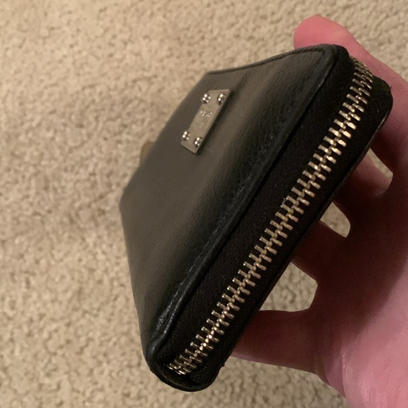 Michael Kors Black Pebble Leather Long Wallet - Like New - Picture 5 of 17